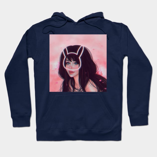 D.va Bunny Hoodie by Purplehate